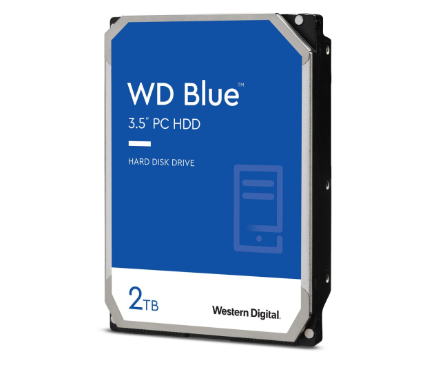 WD BLUE 2TB 5400obr. 64MB CMR - 254254 - zdjęcie 2